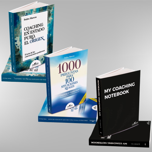 Pack Agenda + 2 libros: Coaching en Estado Puro, el origen & 1000 preguntas para 100 situaciones reales