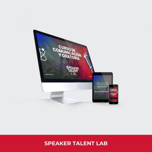 Rerserva Curso de Comunicación y Oratoria - Speaker Talent Lab